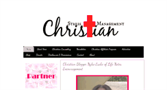 Desktop Screenshot of christianstressmanagement.com